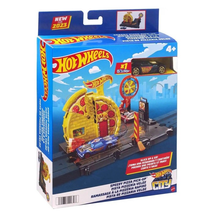 Mattel Πίστα Hot Wheels Speedy Pizza Pick Up για 4+ Ετών