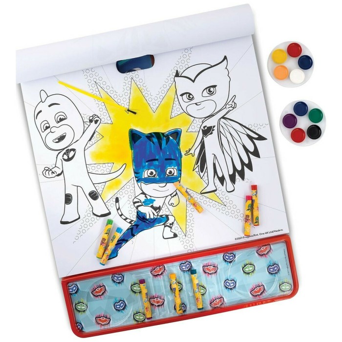 Ζωγραφική Giga Block PJ Masks 4 Σε 1 
