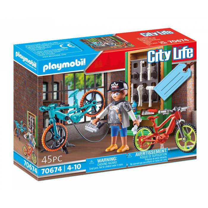Playmobil City Life Συνεργείο Ποδηλάτων 