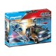 Playmobil City Action Αστυνομικό Ελικόπτερο & Ληστές με Βαν 