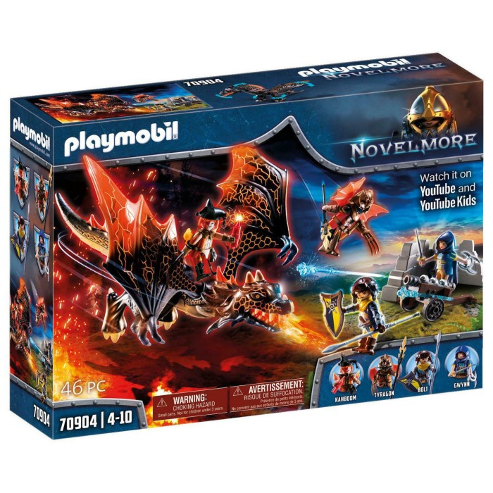 Playmobil Novelmore Δρακοεπίθεση για 4-10 ετών