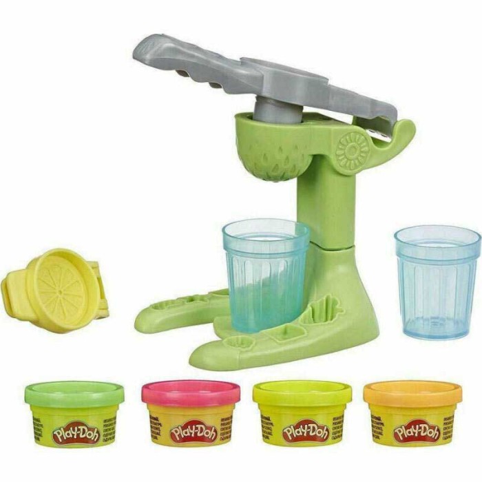 Hasbro Play-Doh Πλαστελίνη - Παιχνίδι Juice Squeezin για 3+ Ετών, 4τμχ