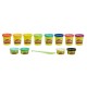 Play-Doh 8 Βαζάκια Πλαστελίνης Bright Delights Multicolor Pack για 3+ Ετών