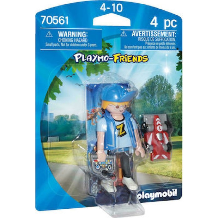 Playmobil Playmo-Friends Αγόρι με Τηλεκατευθυνόμενο Αυτοκινητάκι για 4-10 ετών