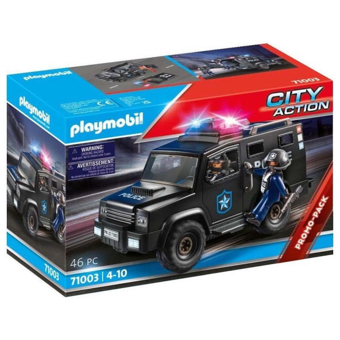 Playmobil City Action Θωρακισμένο Τζιπ Ομάδας Ειδικών Αποστολών