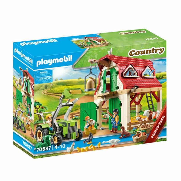 Playmobil Φάρμα με ζώα και τρακτέρ
