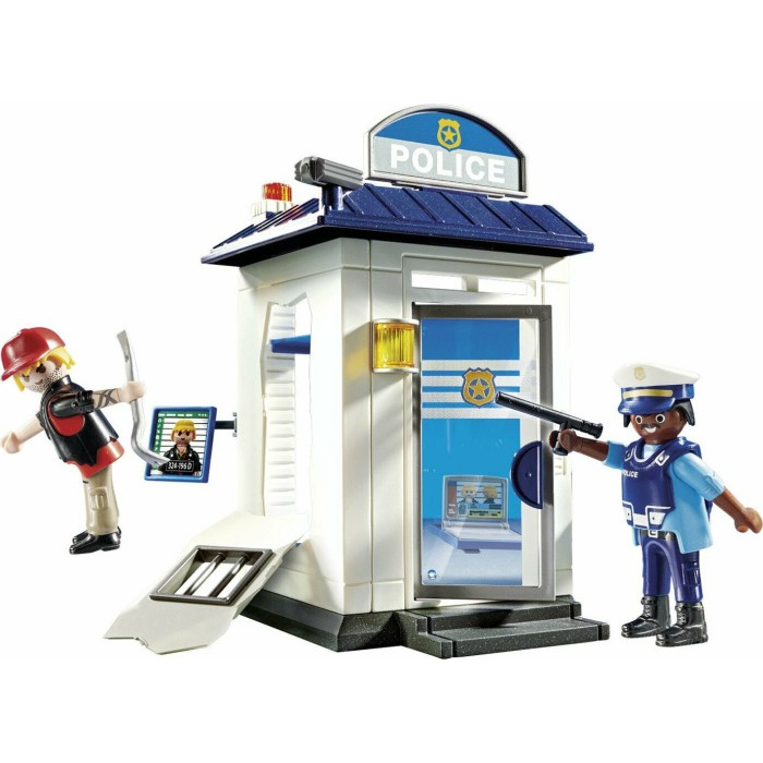 Playmobil City Action Starter Pack Αστυνομικό Τμήμα 