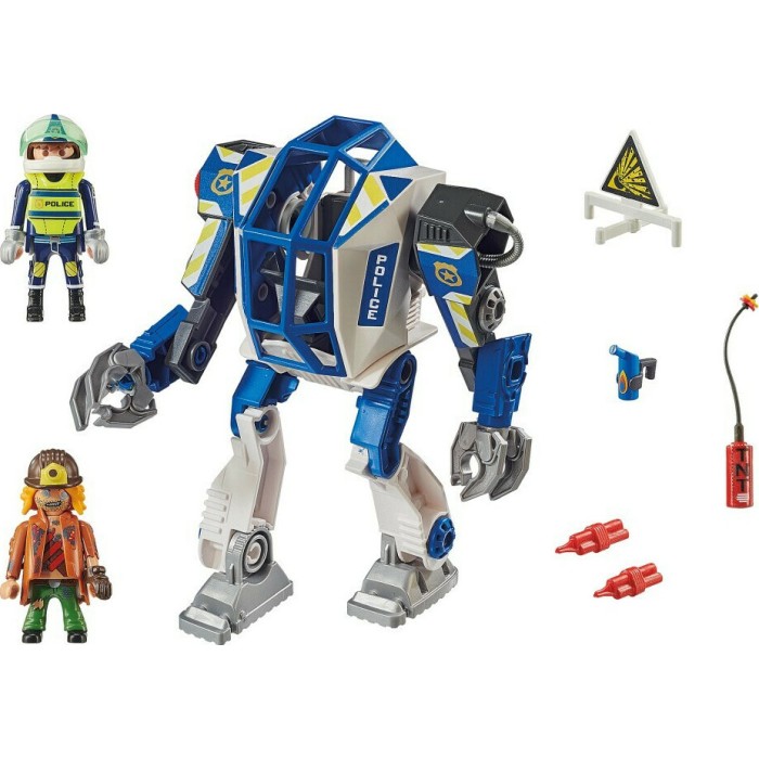 Playmobil City Action Αστυνομικό Ρομπότ & Ληστής