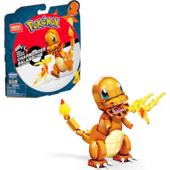Τουβλάκια Pokémon Medium Charmander Glumanda για 7+ Ετών 180τμχ