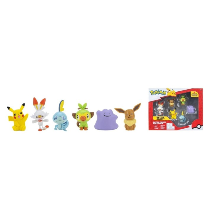 Παιχνίδι Μινιατούρα Pokemon 6 pack