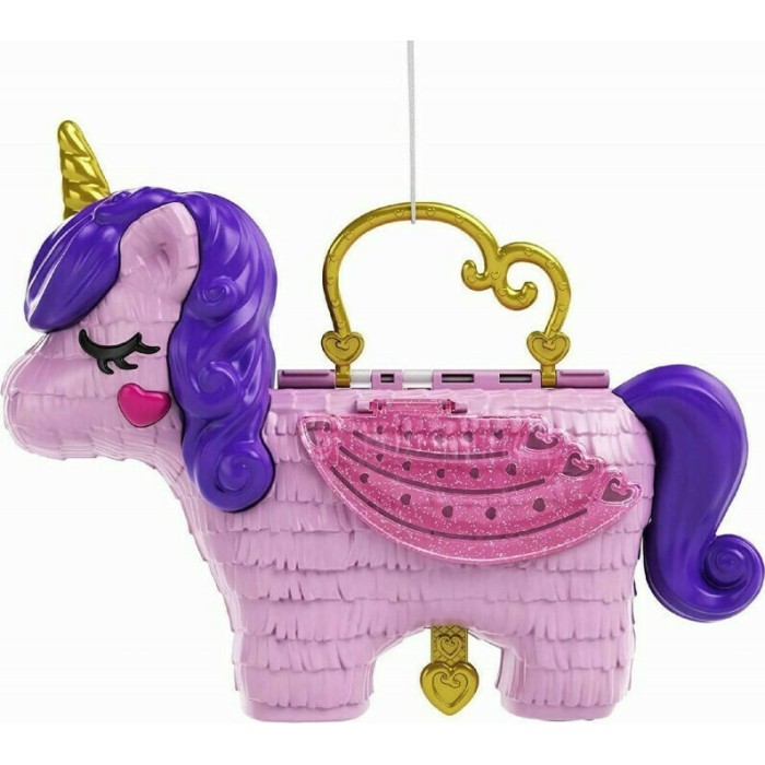 Παιχνίδι Μινιατούρα Polly Pocket Μονόκερος Πινιάτα για 4+ Ετών