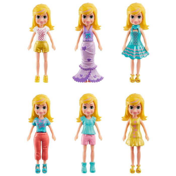 Παιχνίδι Μινιατούρα Polly Pocket Seashine Mermaid Fashion για 3+ Ετών