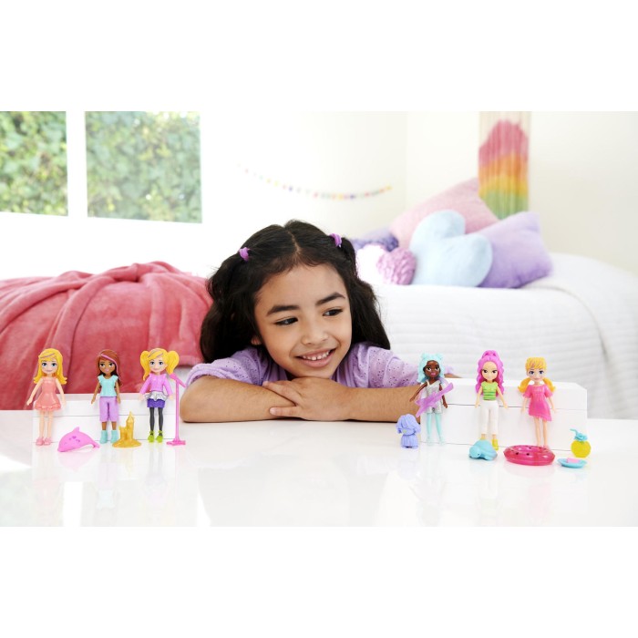 Παιχνίδι Μινιατούρα Polly Pocket Seashine Mermaid Fashion για 3+ Ετών