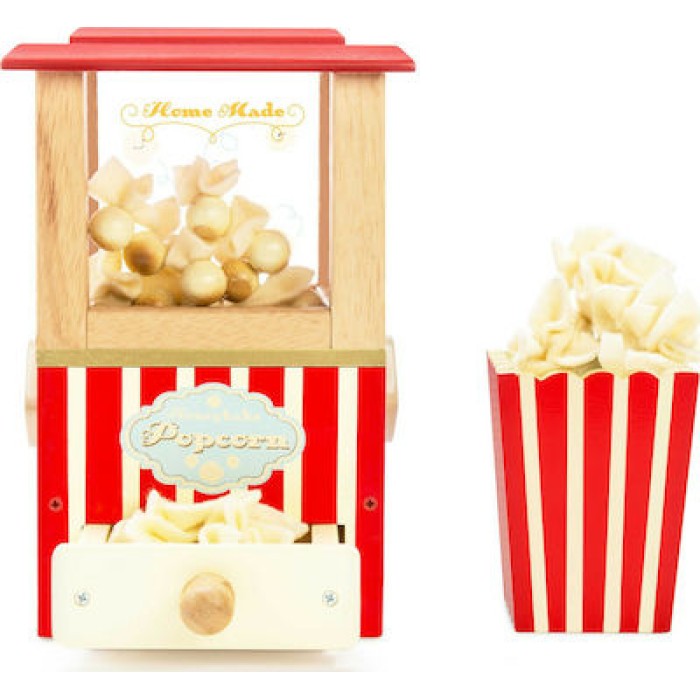 Le Toy Van Pop-Corn Machine από Ξύλο για 3+ Ετών