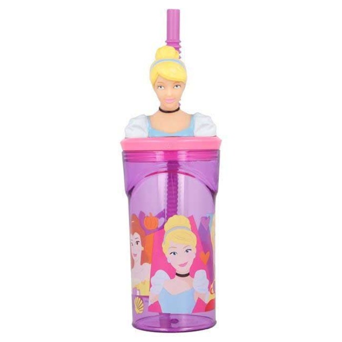 Stor Παιδικό Ποτηράκι Disney Princess από Πλαστικό Μωβ 360ml για 36m+