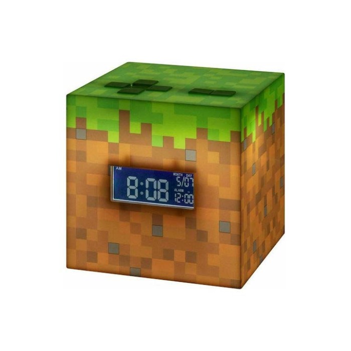 Paladone Επιτραπέζιο Ρολόι "Minecraft"