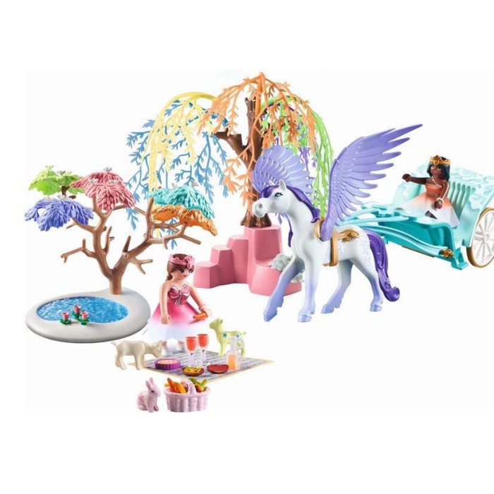 Playmobil Magic Πριγκίπισσες & Άμαξα με Πήγασο για 4-10 ετών