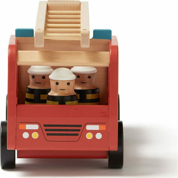 Kids Concept Ξύλινο Πυροσβεστικό Όχημα