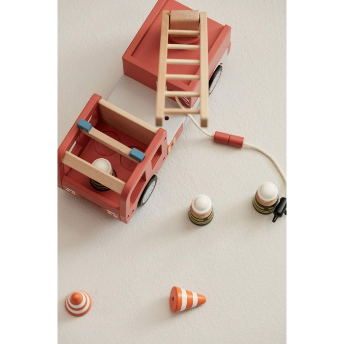 Kids Concept Ξύλινο Πυροσβεστικό Όχημα