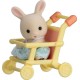 Sylvanian Families Rabbit On Pushchair για 3+ Ετών
