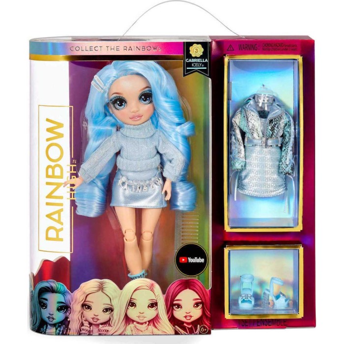 MGA Entertainment Κούκλα Rainbow High Fashion Ice για 6+ Ετών