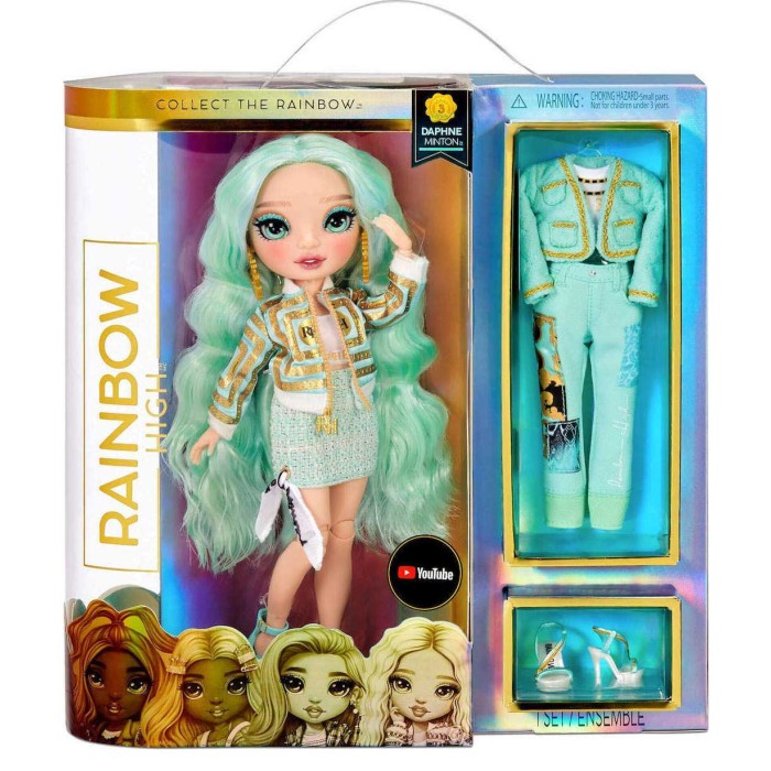 MGA Entertainment Κούκλα Rainbow High Fashion Mint για 6+ Ετών