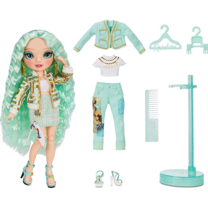 MGA Entertainment Κούκλα Rainbow High Fashion Mint για 6+ Ετών