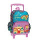 Fisher Price Rainbow Σχολική Τσάντα Τρόλεϊ Νηπιαγωγείου Πολύχρωμη