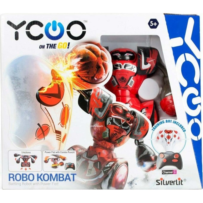 Silverlit Robo Combat Τηλεκατευθυνόμενο Ρομπότ Red