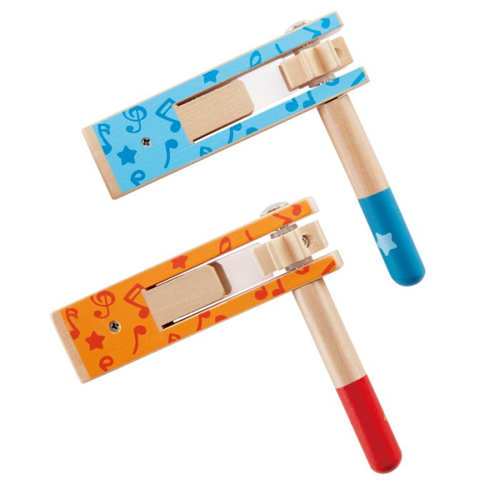 Hape Happy Noisemaker  - Πολύχρωμα Ρόκανα Με Διασκεδαστικούς Ήχους
