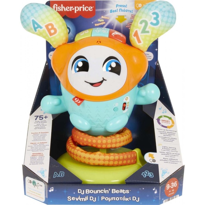 Fisher Price Ρομποτάκι DJ με Μουσική για 9+ Μηνών