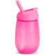 Munchkin Παιδικό Ποτηράκι "Simple Clean" από Πλαστικό Ροζ 296ml