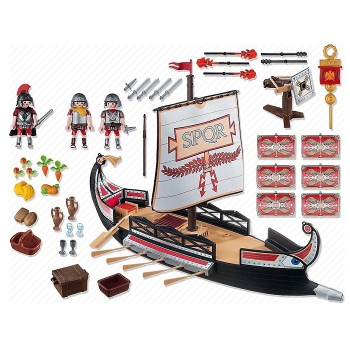 Playmobil History Ρωμαϊκή Γαλέρα για 6-12 ετών