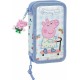 Safta Peppa Pig Κασετίνα Γεμάτη με 2 Θήκες