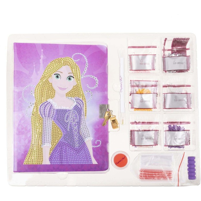 Craft Buddy Secret Diary Crystal Art Rapunzel Craft Buddy Secret Diary Crystal Art Rapunzel