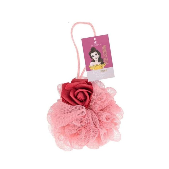 Princess Belle Κλασσικό Σφουγγάρι Μπάνιου σε Ροζ Χρώμα 1τμχ