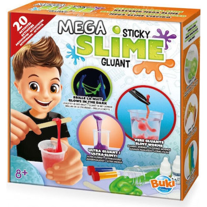 Buki Εκπαιδευτικό Παιχνίδι Mega Sticky Slime για 8+ Ετών