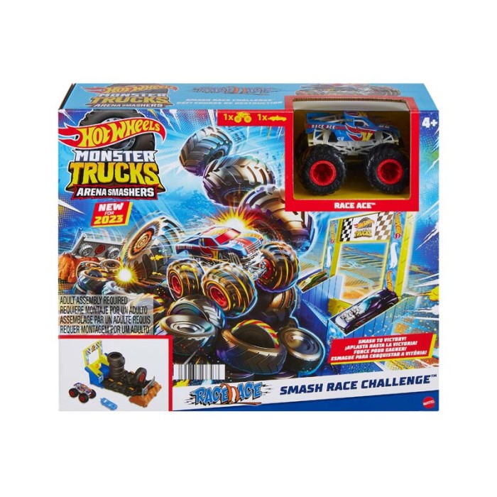 Hot Wheels Πίστα Arena Race Ace Smash Challenge για 3+ Ετών