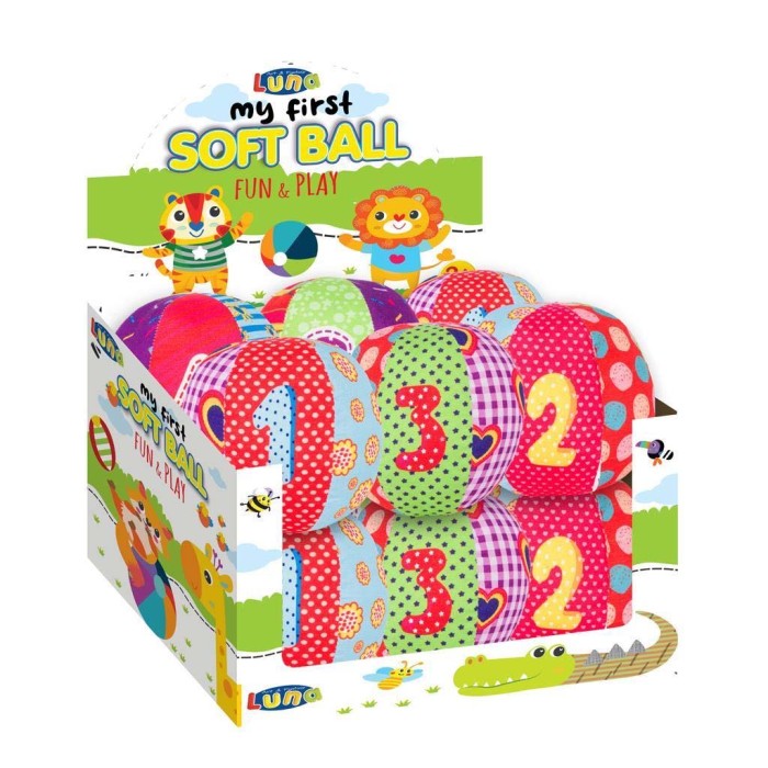 Luna Soft Ball Κουδουνίστρα (Διάφορα Σχέδια) 1τμχ