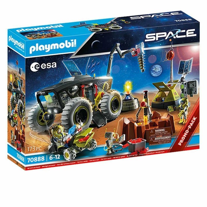 Playmobil Space Αποστολή στον Άρη με Διαστημικά Οχήματα για 6-12 ετών