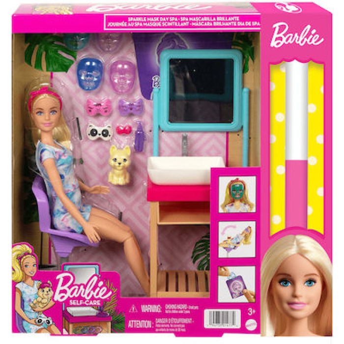Παιχνιδολαμπάδα Barbie Wellness Σπα για 3+ Ετών Mattel