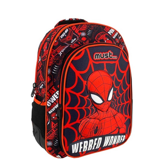 Spiderman Webbed Wonder Σχολική Τσάντα Πλάτης Δημοτικού