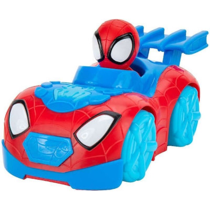Παιχνίδι Μινιατούρα Όχημα Spidey Bump N Go για 3+ Ετών 20εκ.