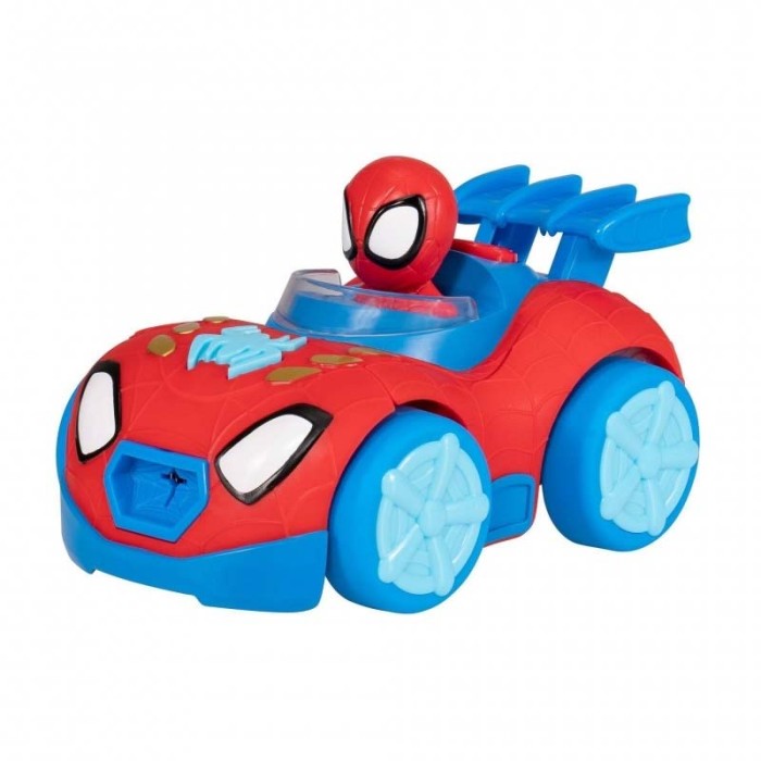 Spidey – Όχημα-Ρομπότ 20Cm Με Φιγούρα 2 Σε 1 