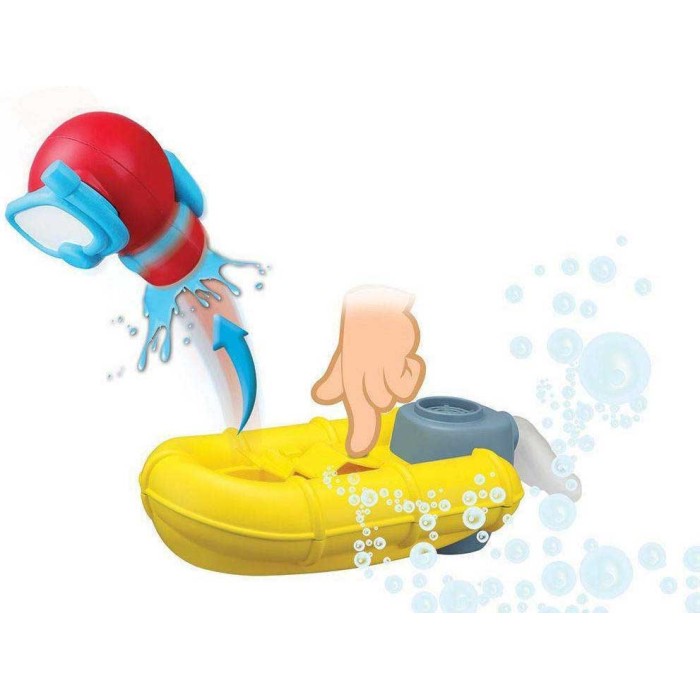 Bburago Splash N Play Βαρκούλα Μπάνιου Διάσωσης για 24+ Μηνών