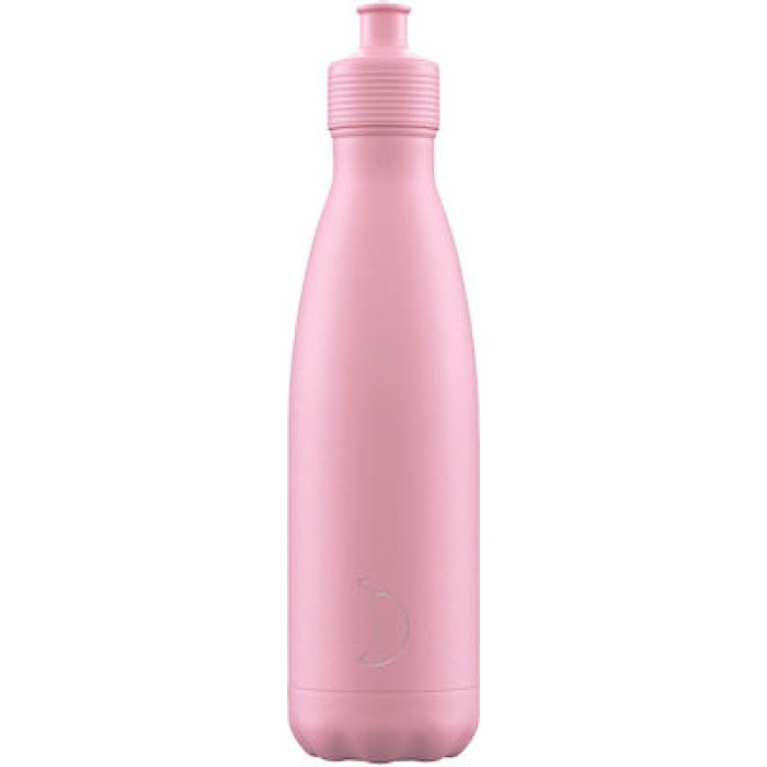 Chilly's Θερμός Sports Pastel Pink 500ml