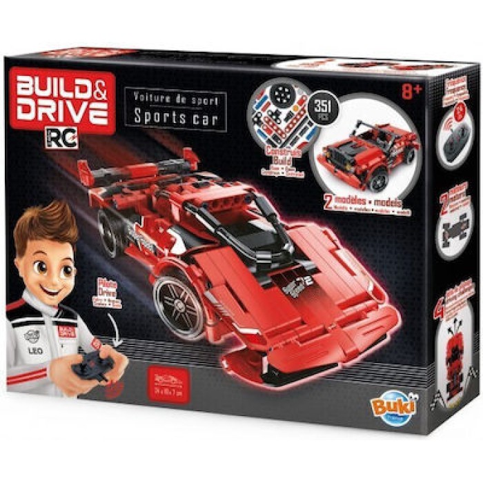 Buki Παιχνίδι Κατασκευών Πλαστικό Sports Car R/C για Παιδιά 8+ Ετών