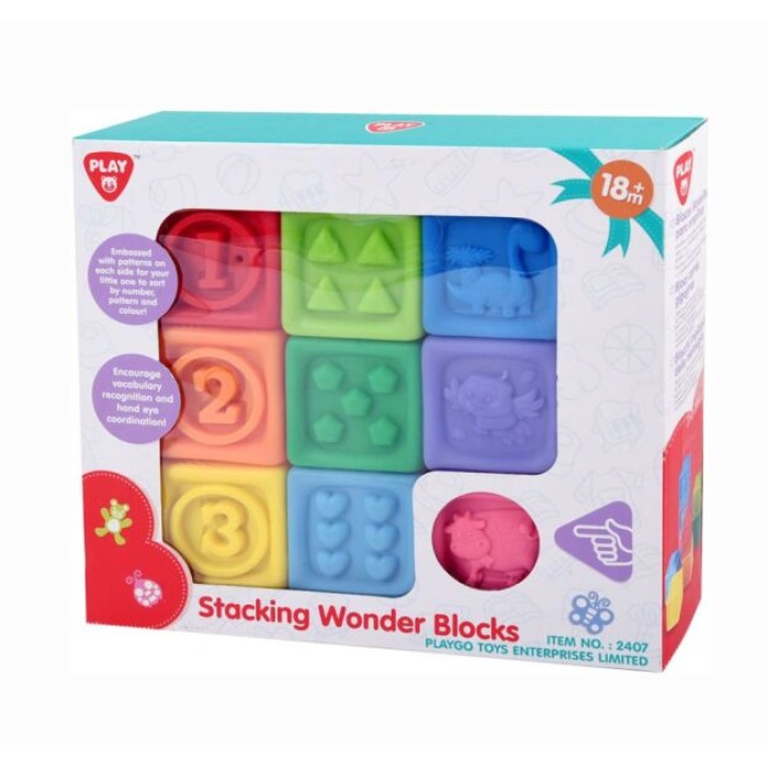 Playgo Stacking Wonder Blocks