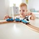 Hape Figure of 8 Safety Set - Κλασσικός Σιδηρόδρομος με Σήμανση 
