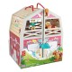 Hape Happy Family Ξύλινος Στάβλος Pony Club (E3409A)